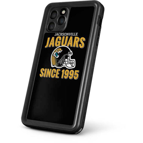 NFL Jacksonville Jaguars Helmet iPhone 11 Pro Waterproof Case