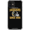 NFL Jacksonville Jaguars Helmet iPhone 12 Mini Clear Case