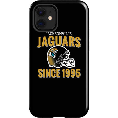 NFL Jacksonville Jaguars Helmet iPhone 12 Mini Impact Case