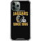 NFL Jacksonville Jaguars Helmet iPhone 12 Pro Clear Case