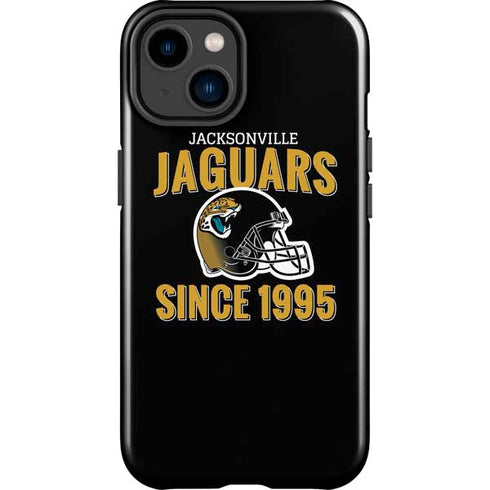 NFL Jacksonville Jaguars Helmet iPhone 15 Plus Impact Case