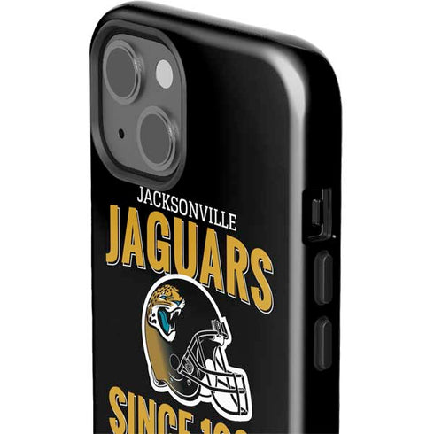 NFL Jacksonville Jaguars Helmet iPhone 15 Plus Impact Case