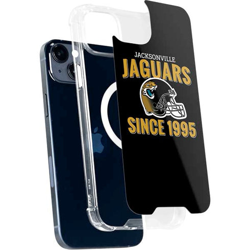 NFL Jacksonville Jaguars Helmet iPhone 14 Plus MagSafe Case