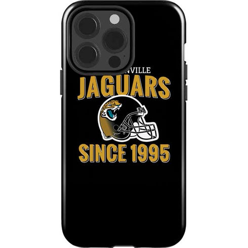 NFL Jacksonville Jaguars Helmet iPhone 15 Pro Impact Case