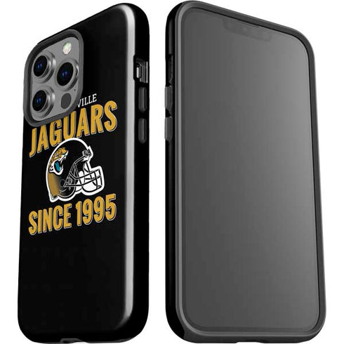 NFL Jacksonville Jaguars Helmet iPhone 14 Pro Impact Case