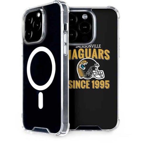 NFL Jacksonville Jaguars Helmet iPhone 14 Pro MagSafe Case