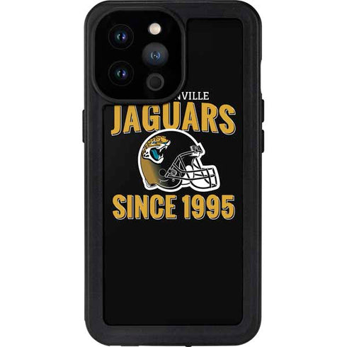 NFL Jacksonville Jaguars Helmet iPhone 14 Pro Max Waterproof Case