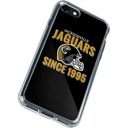 NFL Jacksonville Jaguars Helmet iPhone SE (2nd & 3rd Gen) Clear Case