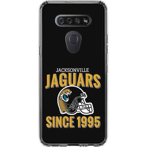NFL Jacksonville Jaguars Helmet LG K51/Q51 Clear Case