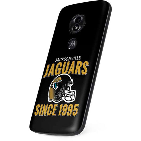 NFL Jacksonville Jaguars Helmet Moto E5 Play Skin