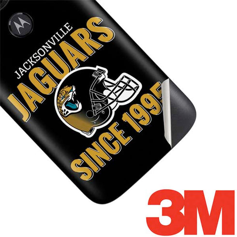 NFL Jacksonville Jaguars Helmet Moto E5 Play Skin