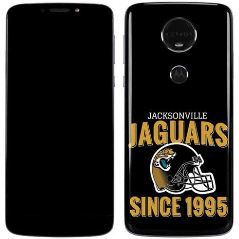 NFL Jacksonville Jaguars Helmet Moto E5 Plus Skin