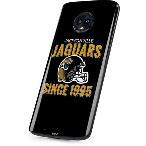 NFL Jacksonville Jaguars Helmet Moto G6 Skin