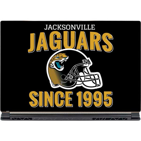 NFL Jacksonville Jaguars Helmet MSI GS65 Stealth Laptop Skin