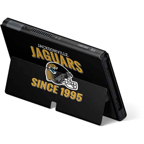 NFL Jacksonville Jaguars Helmet Nintendo Switch OLED (2021) Skin