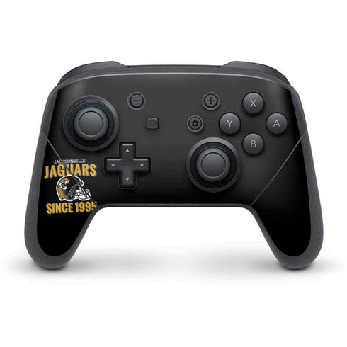 NFL Jacksonville Jaguars Helmet Nintendo Switch Pro Controller Skin