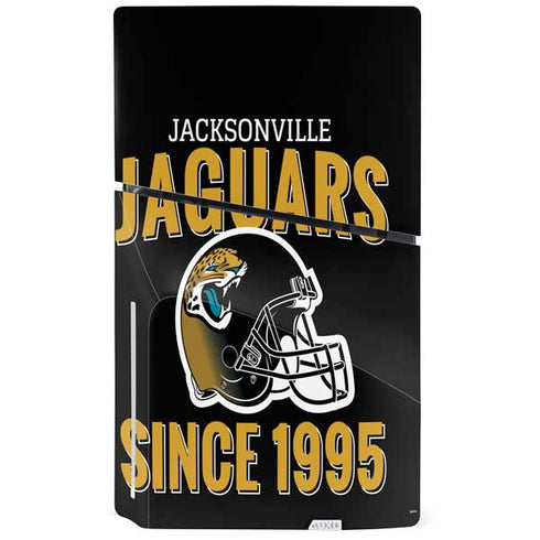 NFL Jacksonville Jaguars Helmet PS5 Slim Disk Console Skin