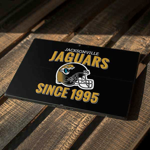 NFL Jacksonville Jaguars Helmet Surface Pro 7 Skin