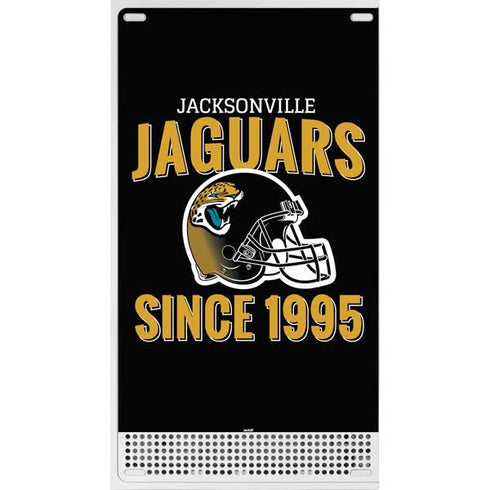 NFL Jacksonville Jaguars Helmet Xbox Series S Console Skin