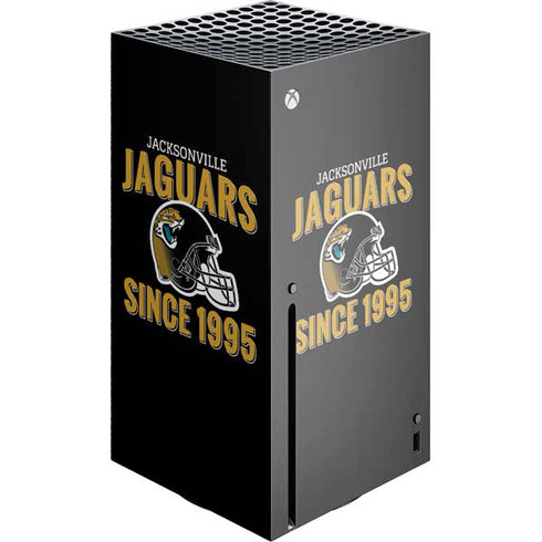 NFL Jacksonville Jaguars Helmet Xbox Series X Console Skin