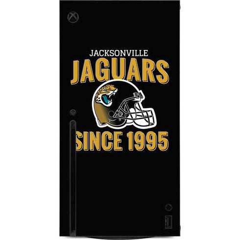 NFL Jacksonville Jaguars Helmet Xbox Series X Console Skin