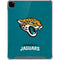 NFL Jacksonville Jaguars Teal Distressed iPad Pro 12.9in (2020) Clear Case