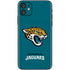 NFL Jacksonville Jaguars Teal Distressed iPhone 11 Skin