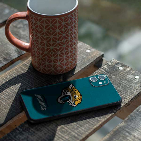 NFL Jacksonville Jaguars Teal Distressed iPhone 11 Skin