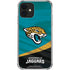 NFL Jacksonville Jaguars iPhone 12 Mini Clear Case