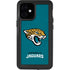 NFL Jacksonville Jaguars Teal Distressed iPhone 12 Mini Waterproof Case