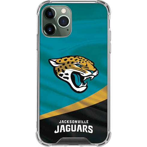 NFL Jacksonville Jaguars iPhone 12 Pro Clear Case