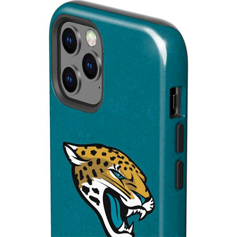 NFL Jacksonville Jaguars Teal Distressed iPhone 12 Pro Impact Case