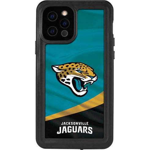 NFL Jacksonville Jaguars iPhone 12 Pro Waterproof Case