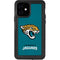 NFL Jacksonville Jaguars Teal Distressed iPhone 12 Waterproof Case