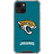 NFL Jacksonville Jaguars Teal Distressed iPhone 13 Clear Case