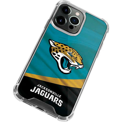 NFL Jacksonville Jaguars iPhone 15 Pro Clear Case