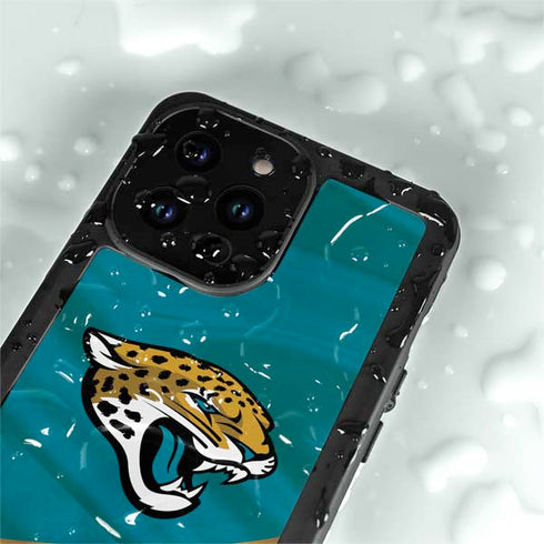 NFL Jacksonville Jaguars iPhone 14 Pro Max Waterproof Case