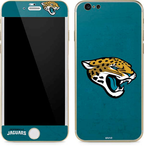 NFL Jacksonville Jaguars Teal Distressed iPhone 6/6s Skin