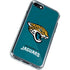 NFL Jacksonville Jaguars Teal Distressed iPhone SE (2nd & 3rd Gen) Clear Case