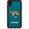 NFL Jacksonville Jaguars Teal Distressed iPhone XR Waterproof Case