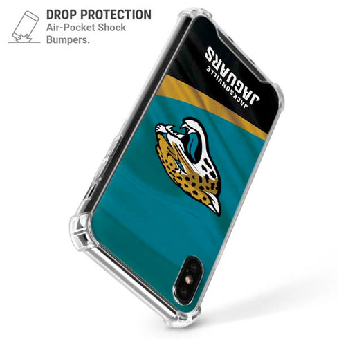 NFL Jacksonville Jaguars iPhone XS Max Clear Case