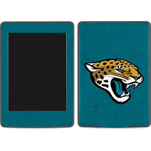 NFL Jacksonville Jaguars Teal Distressed Amazon Kindle Skin