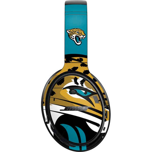 NFL Jacksonville Jaguars Large Logo Bose QuietComfort 35 Headphones Skin