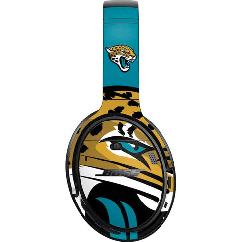 NFL Jacksonville Jaguars Large Logo Bose QuietComfort 35 II Headphones Skin
