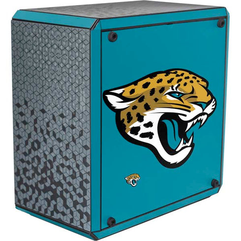 NFL Jacksonville Jaguars Large Logo Cooler Master MasterBox Q300L Mini Tower Skin