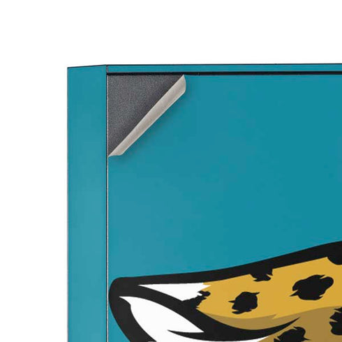 NFL Jacksonville Jaguars Large Logo Corsair 4000D Tempered Glass Mid-Tower ATX Case Skin