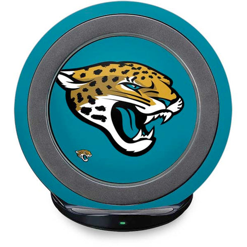 NFL Jacksonville Jaguars Large Logo Fast Charge Wireless Charging Stand Skin