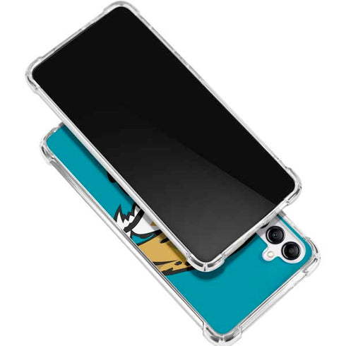 NFL Jacksonville Jaguars Large Logo Galaxy A15 5G Clear Case