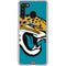 NFL Jacksonville Jaguars Large Logo Galaxy A21 Clear Case