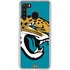 NFL Jacksonville Jaguars Large Logo Galaxy A21 Clear Case